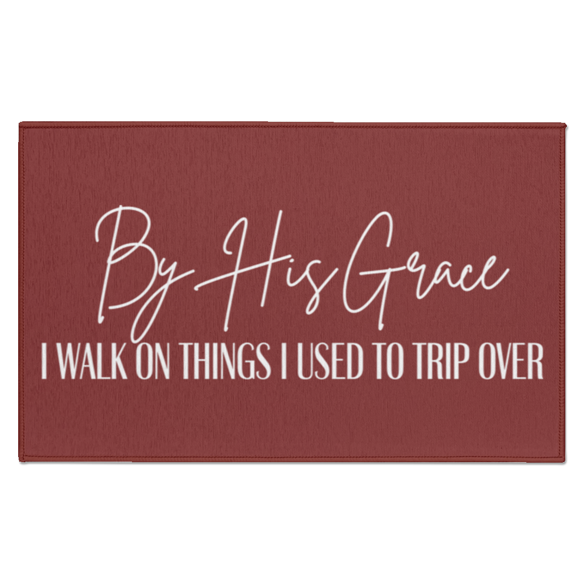 By His Grace Indoor Doormat