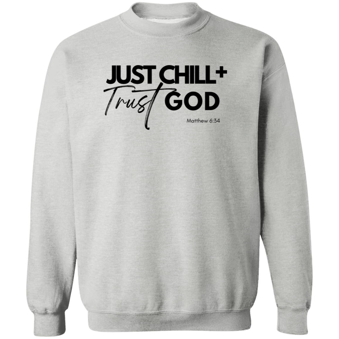 Women's Trust God Crewneck Sweatshirt