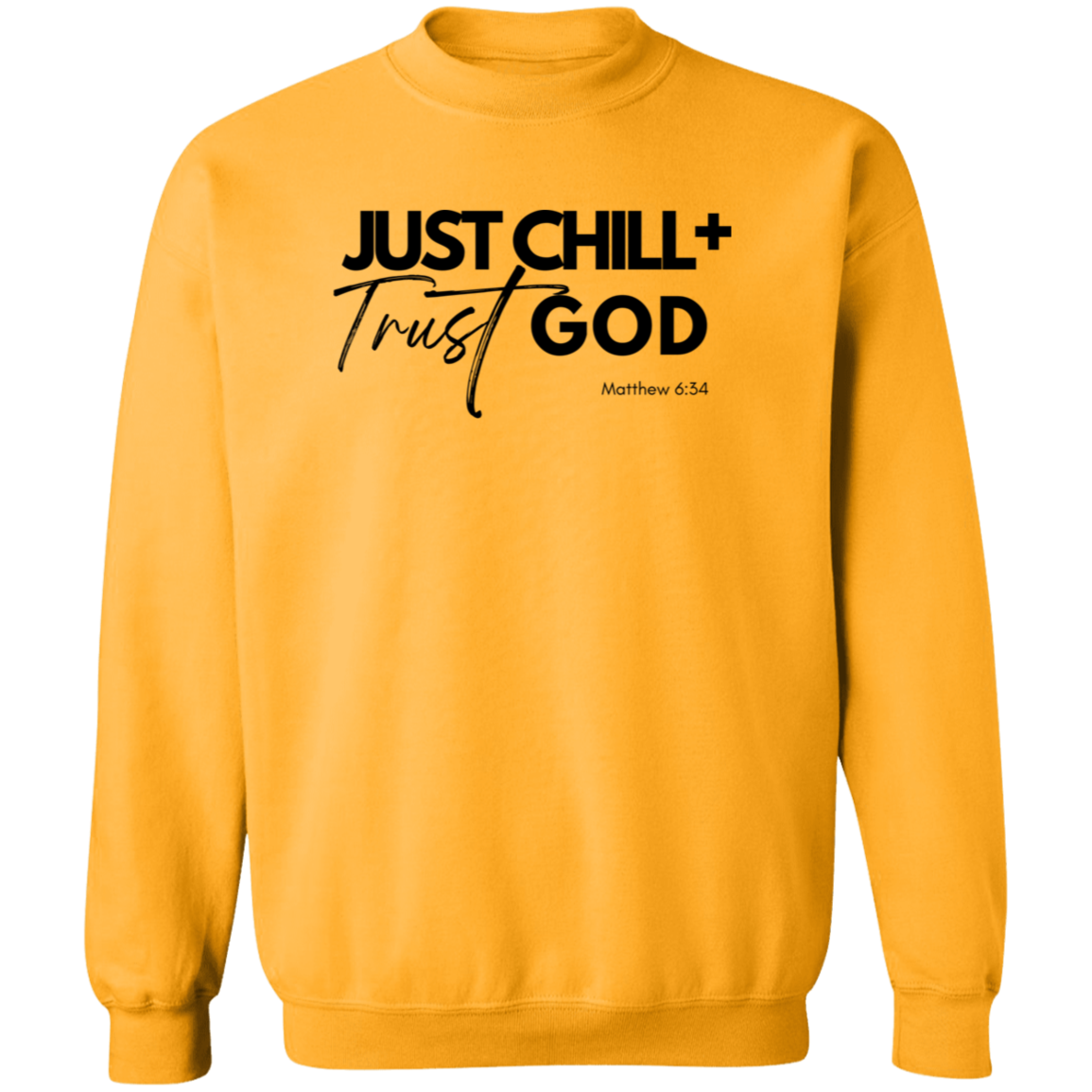 Women's Trust God Crewneck Sweatshirt