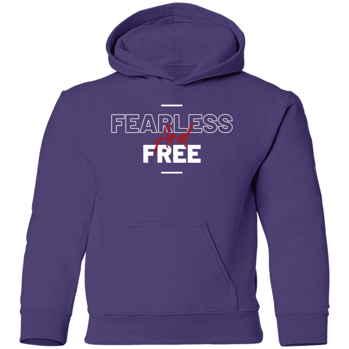 Fearless and Free Youth Hoodie