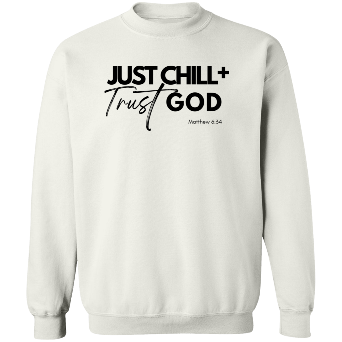 Women's Trust God Crewneck Sweatshirt
