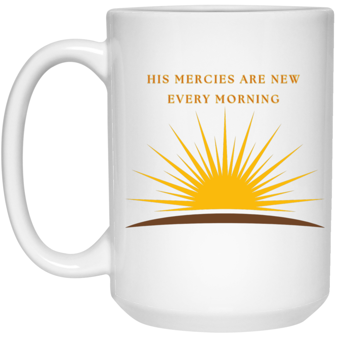 New Mercies 15oz White Mug