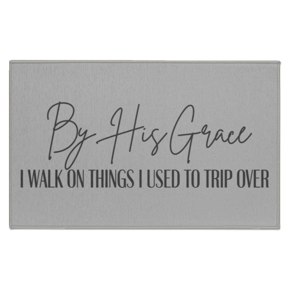 By His Grace Indoor Doormat