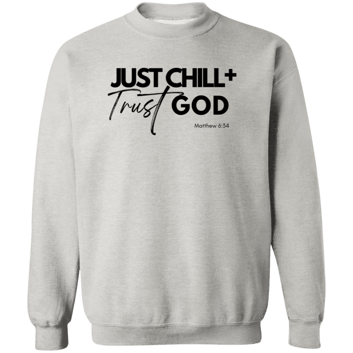 Women's Trust God Crewneck Sweatshirt