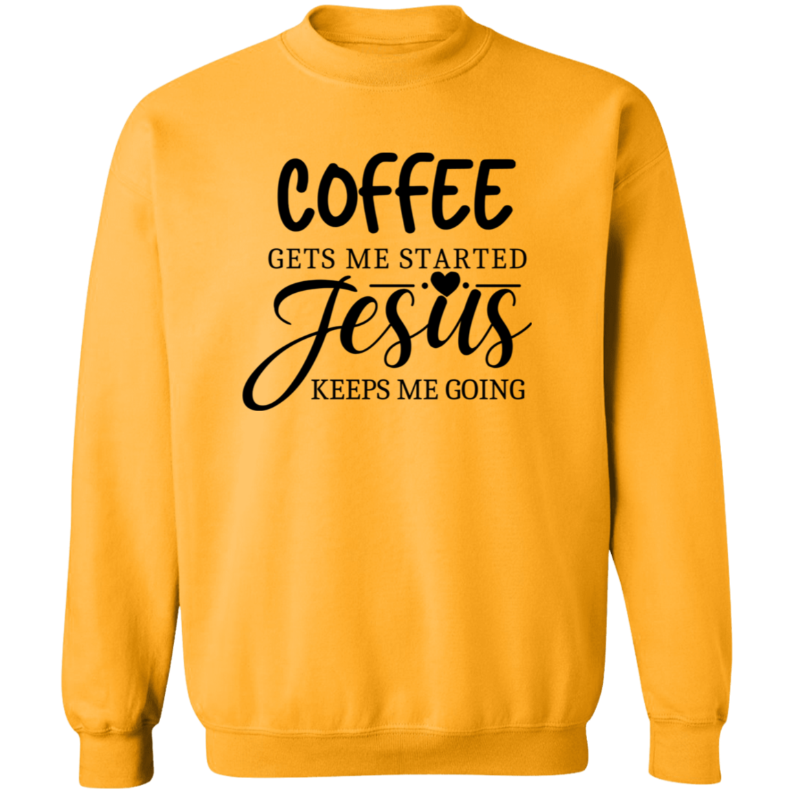 Jesus Fueled Crewneck Sweatshirt