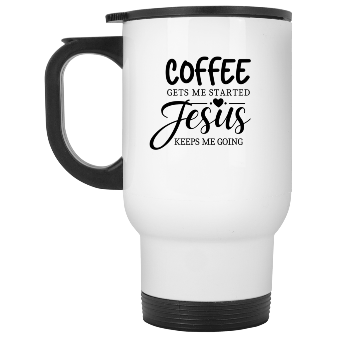 Jesus Fueled Travel Mug