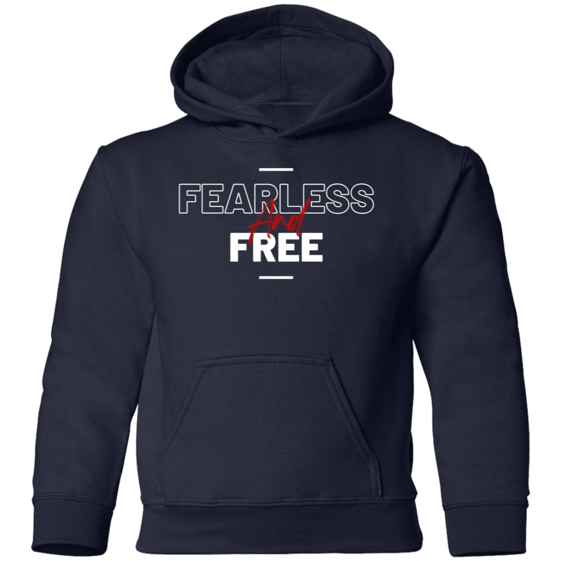 Fearless and Free Youth Hoodie