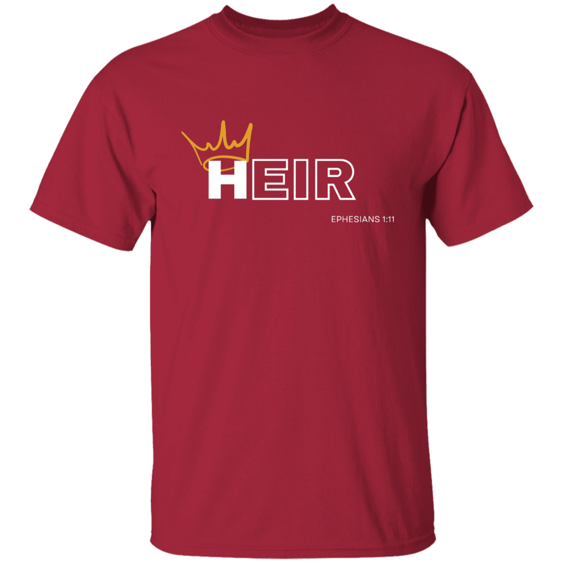 Heir to Him Eph 1:11 Youth T-Shirt