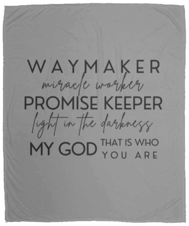 Waymaker Plush Fleece Blanket - 50x60