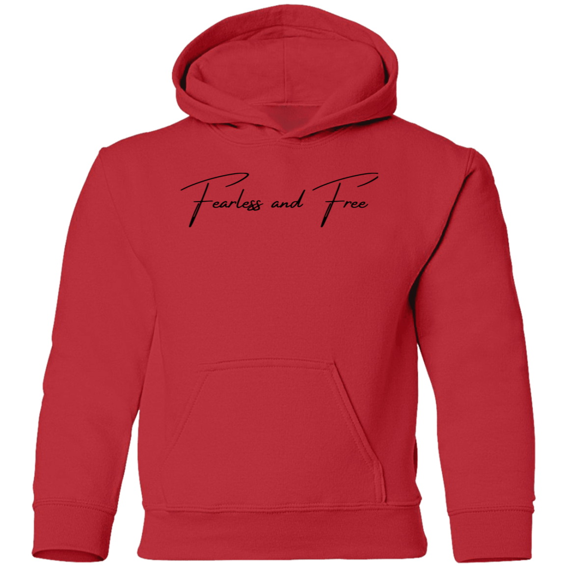 Simply Fearless and Free Youth Hoodie