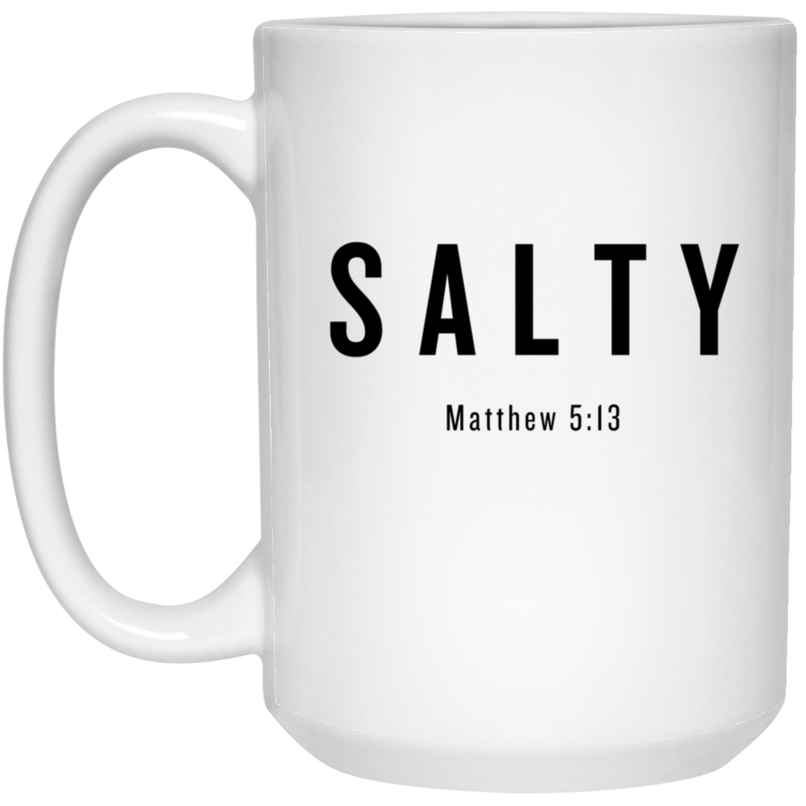 Salty Matt 5:13 White Mug