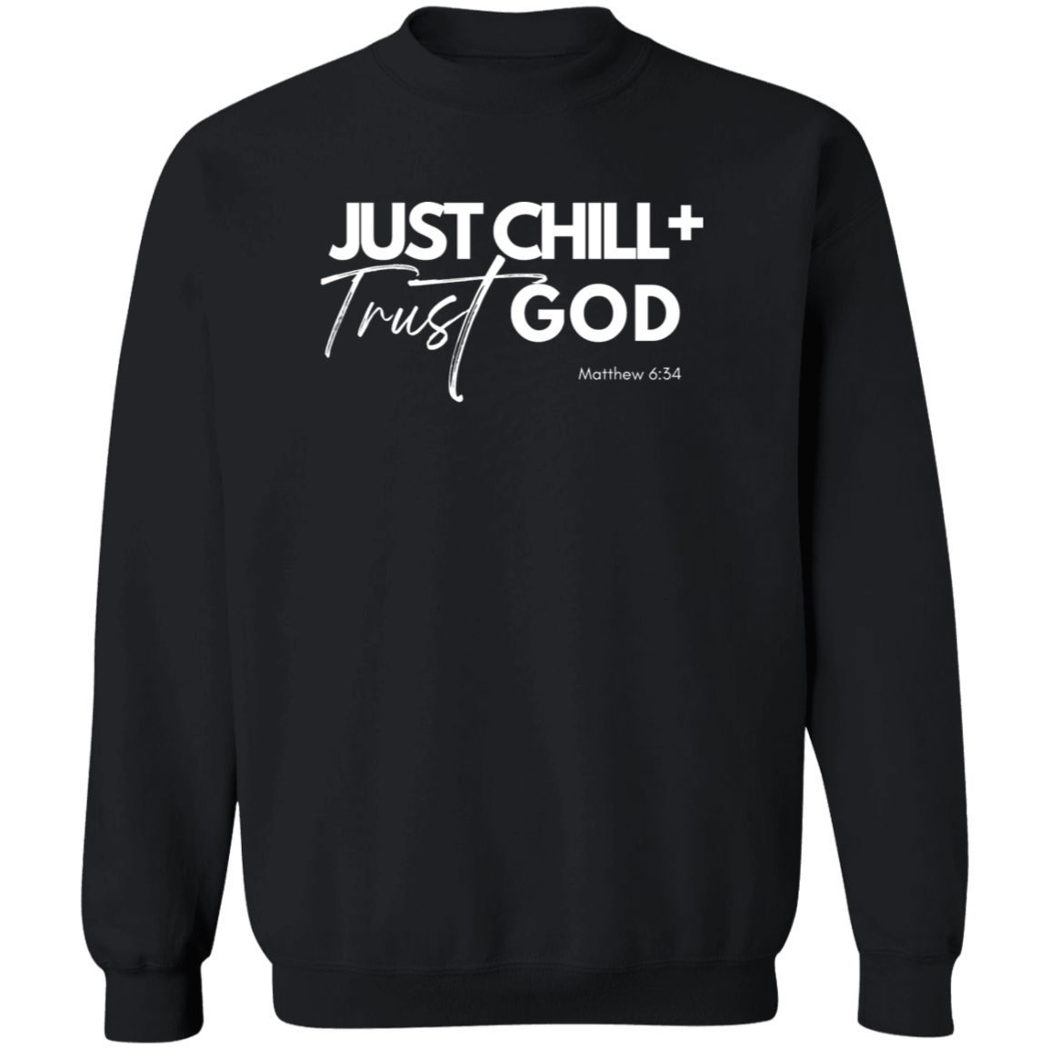 Women's Trust God Crewneck Sweatshirt
