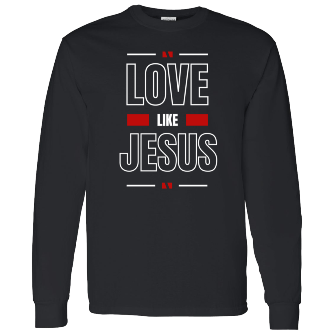 Unisex Love Like Jesus Long Sleeve T-Shirt