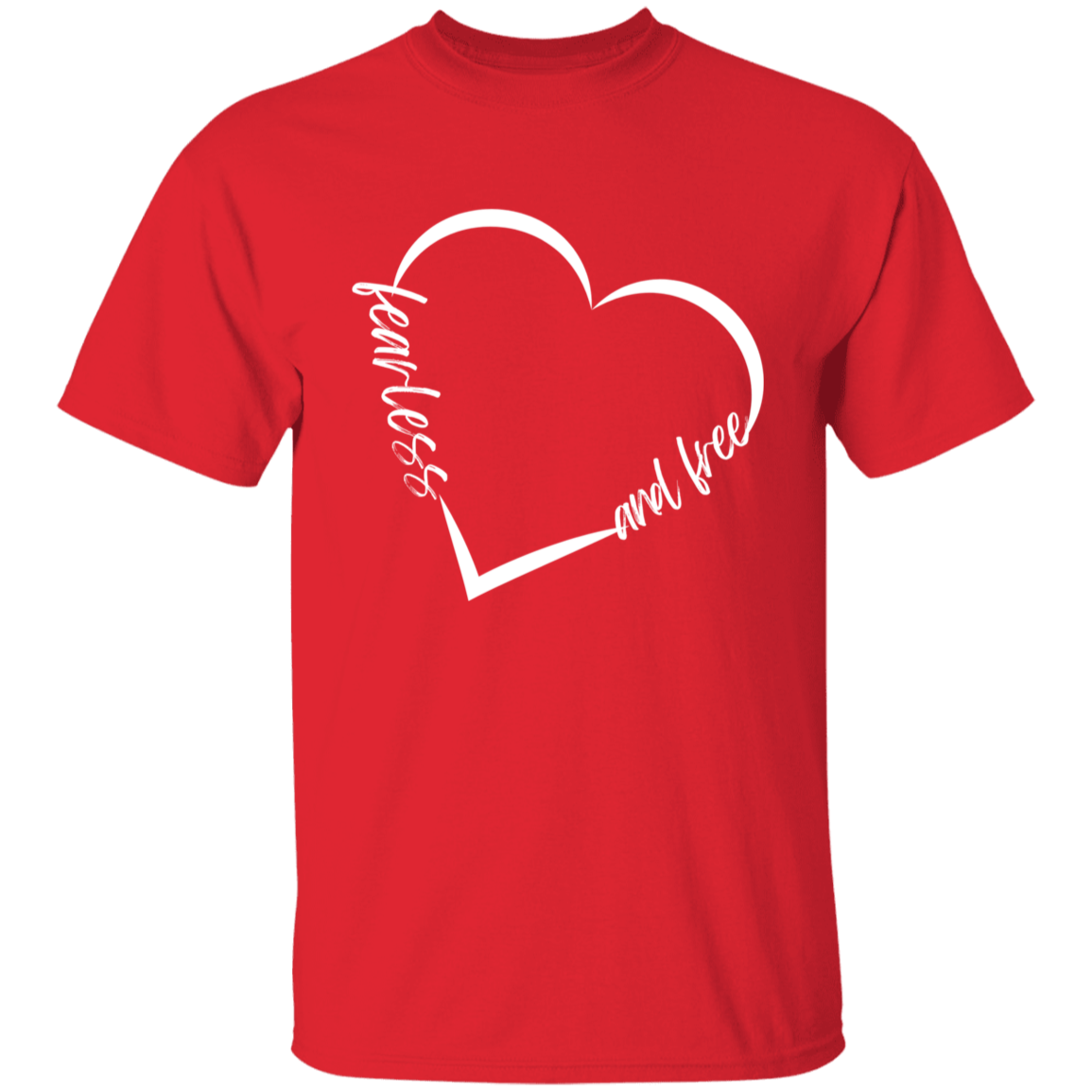Loved Fearless and Free Youth T-Shirt