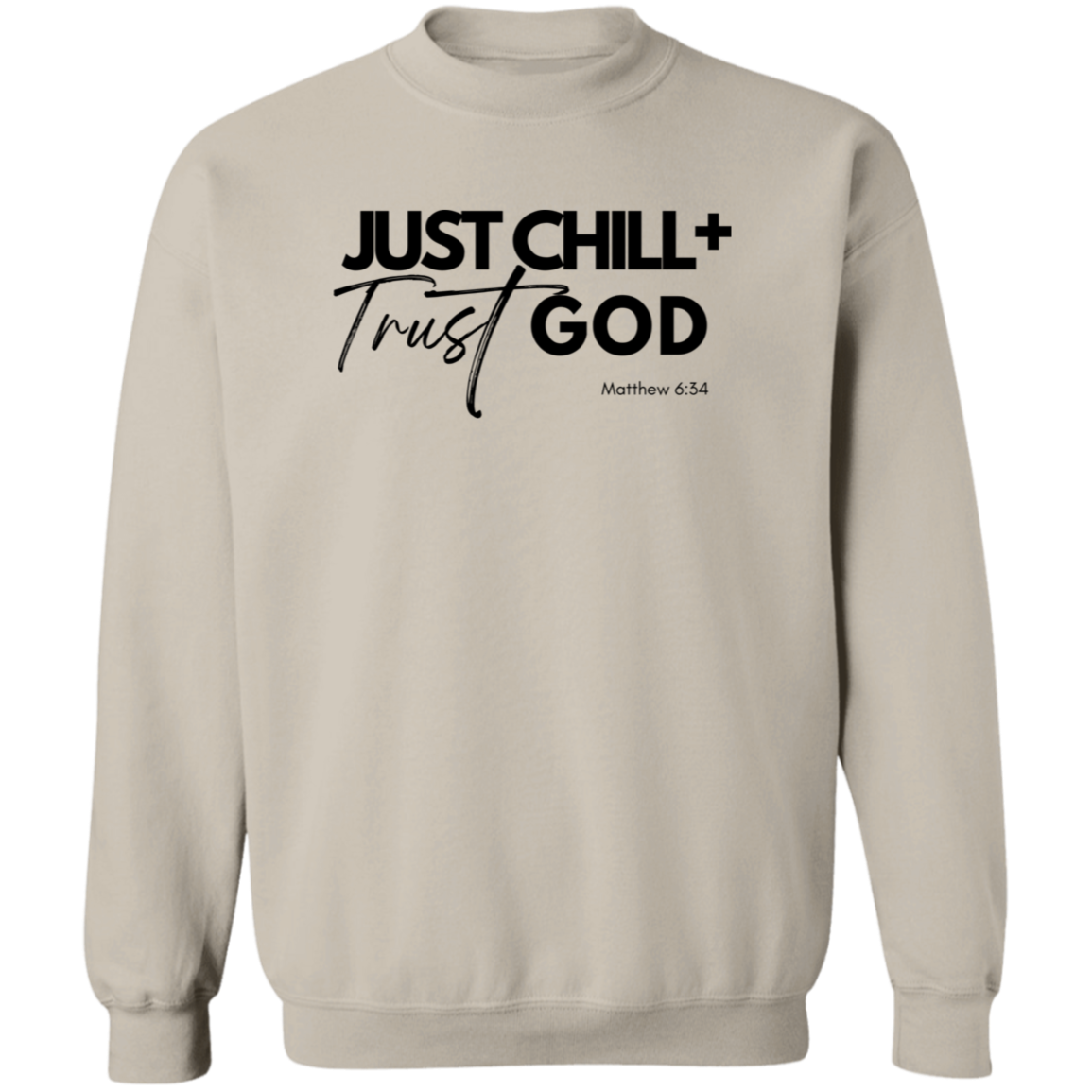 Women's Trust God Crewneck Sweatshirt