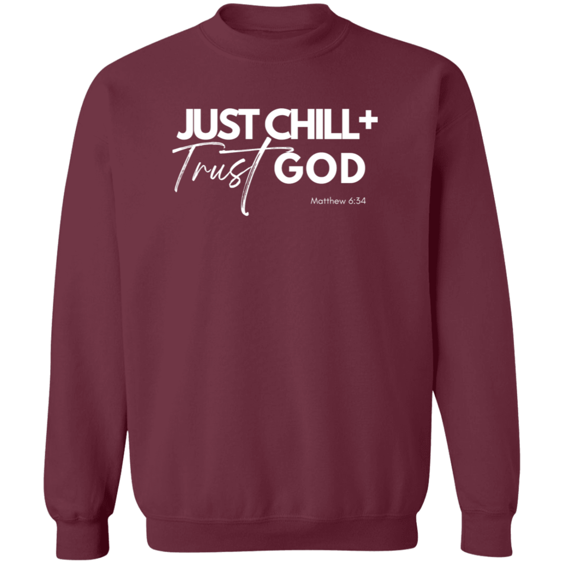 Women's Trust God Crewneck Sweatshirt