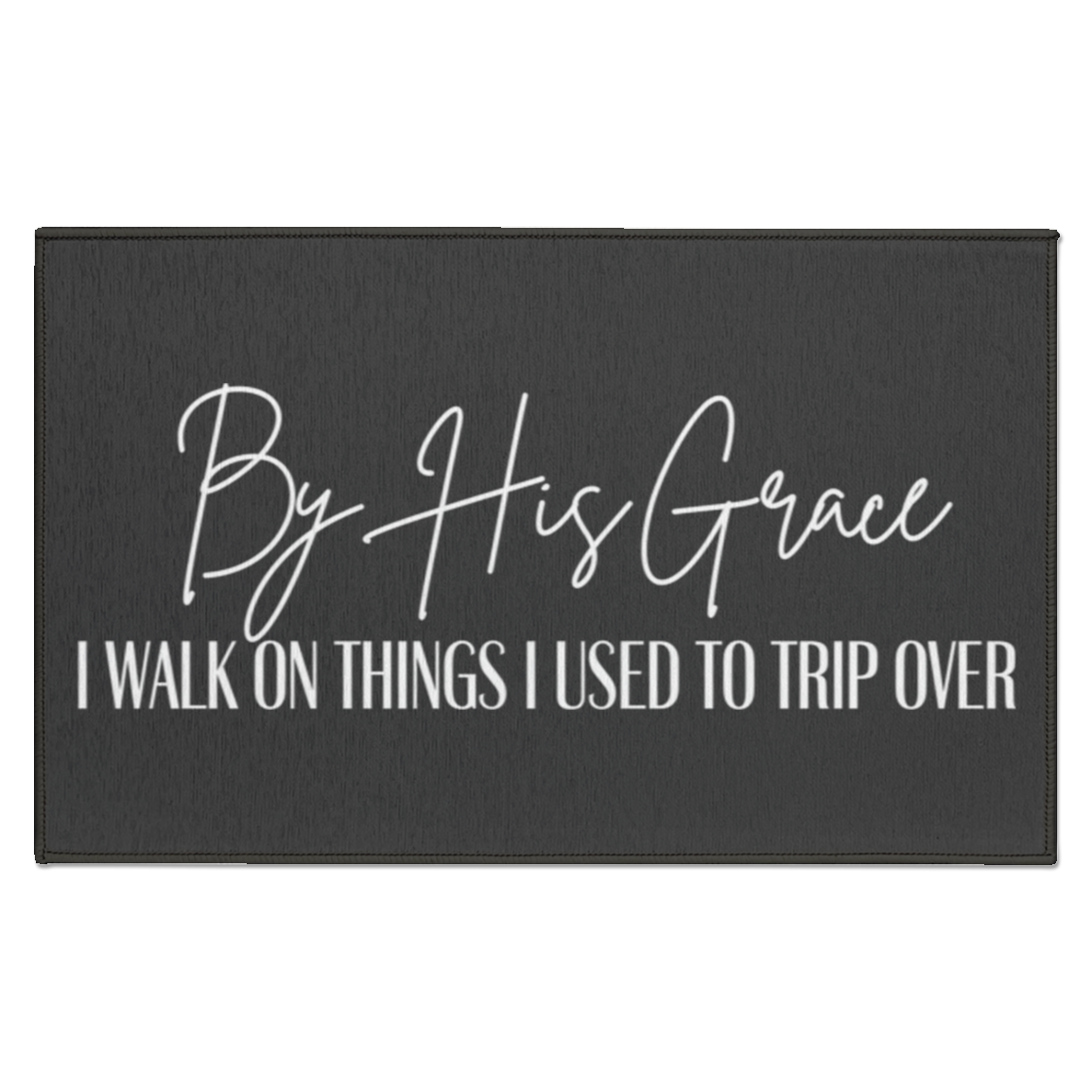 By His Grace Indoor Doormat