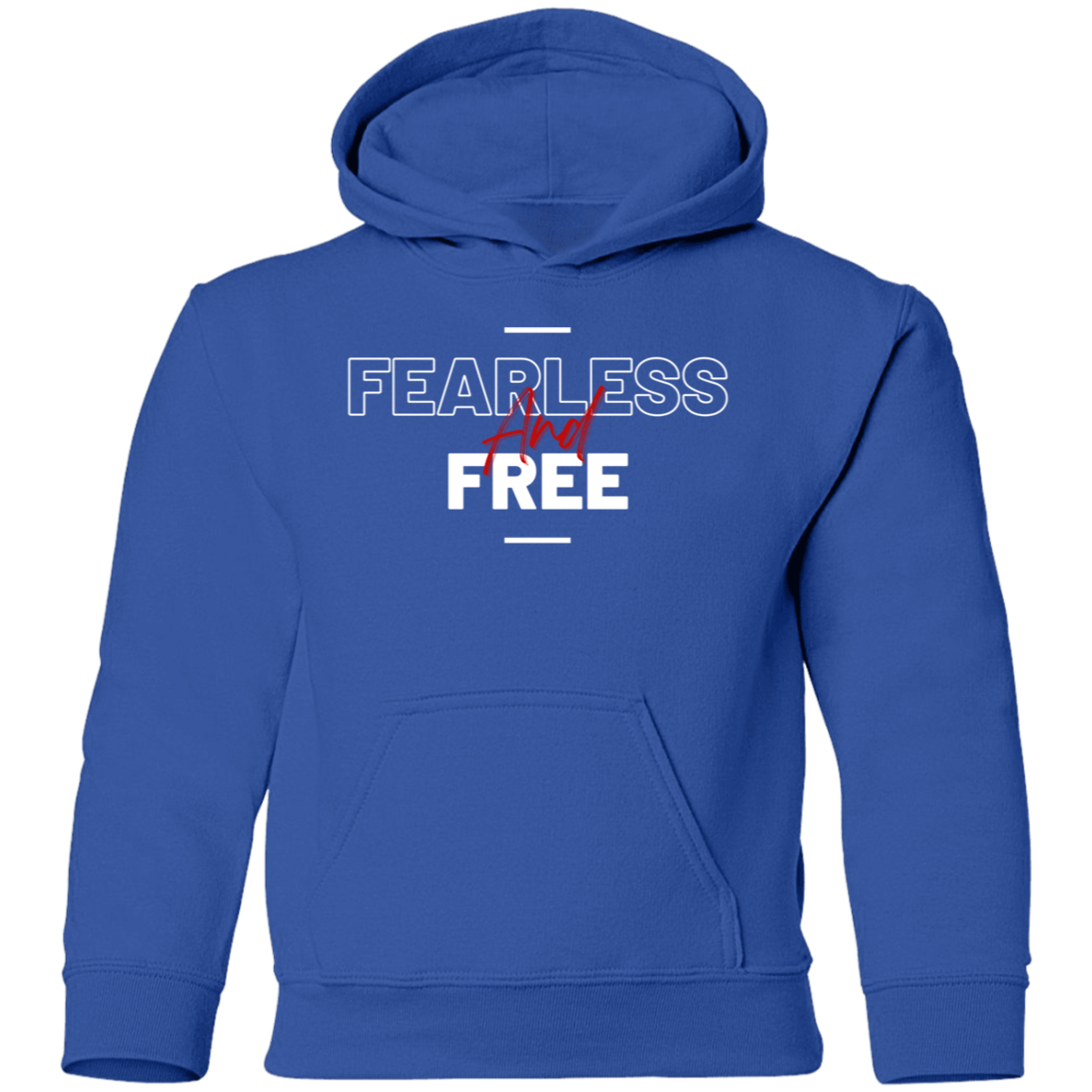 Fearless and Free Youth Hoodie