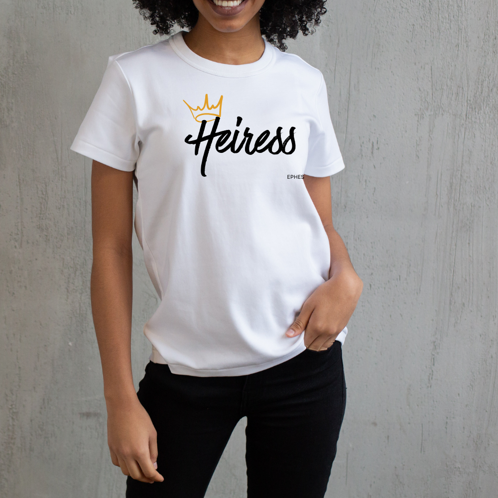 Heiress to Him Eph 1:11 T- Shirt