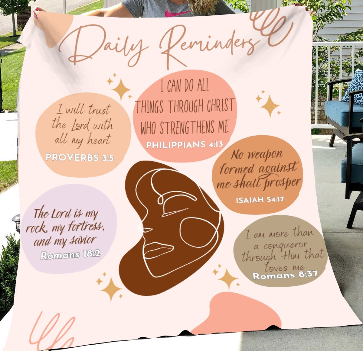 Reminders Cozy Plush Fleece Blanket - 50x60