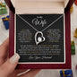 Wife| Prov. 3:3 Love and Faith Forever Necklace