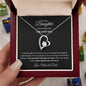 Daughter | Dad | Prov. 31:25 Our Perfect Gift Forever Love Necklace