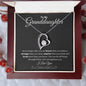Granddaughter | Phil. 4:13 Capable Forever Love Necklace