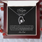 Daughter | Dad | Prov. 31:25 My Perfect Gift Forever Love Necklace