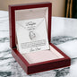 Daughter | Dad | Prov. 31:25 My Perfect Gift Forever Love Necklace