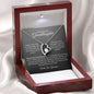 Granddaughter | Grandma | Prov. 17:6 Crowning Glory Forever Love Necklace