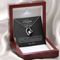 Daughter | Dad | Prov. 31:25 My Perfect Gift Forever Love Necklace