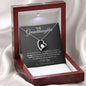 Granddaughter | Phil. 4:13 Capable Forever Love Necklace