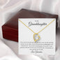 Granddaughter| Grandma | Prov. 17:6 My Crown Forever Love Necklace