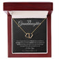 Granddaughter | Phil. 4:13 Capable Everlasting Love Necklace
