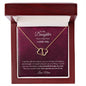 Daughtern | Mom | Prov. 31:25 My Perfect Gift Everlasting Love Necklace