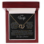 Wife| Prov. 3:3 Love and Faith Everlasting Necklace