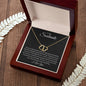 Soulmate | Jas 1:17 Skipped Beat Everlasting Love Necklace