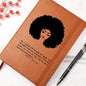 Strength and Dignity Leather Journal