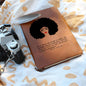 Strength and Dignity Leather Journal