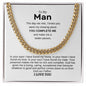 My Man | Jas 1:17 Good and Perfect Cuban Link Chain