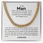 My Man | 1 Cor 13:4-5 Your Love Cuban Link Chain