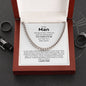 My Man | Jas 1:17 Good and Perfect Cuban Link Chain