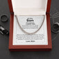 Son | Mom | Pslm 139:14 Strength Cuban Link Chain