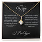 Wife| 1 Cor 13: 4-8 Patient Love Alluring Beauty Necklace