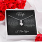Wife| 1 Cor 13: 4-8 Patient Love Alluring Beauty Necklace