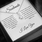 Soulmate | 1 Cor 13: 4-8 Patient Love Alluring Beauty Necklace