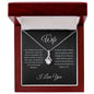 Wife| 1 Cor 13: 4-8 Patient Love Alluring Beauty Necklace