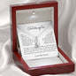 Granddaughter | Phil 4:13 The Storm Alluring Beauty Necklace