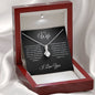 Wife| 1 Cor 13: 4-8 Patient Love Alluring Beauty Necklace