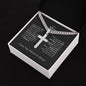 My Man | Real Love 1 Cor. 13:4 Personalized Cross